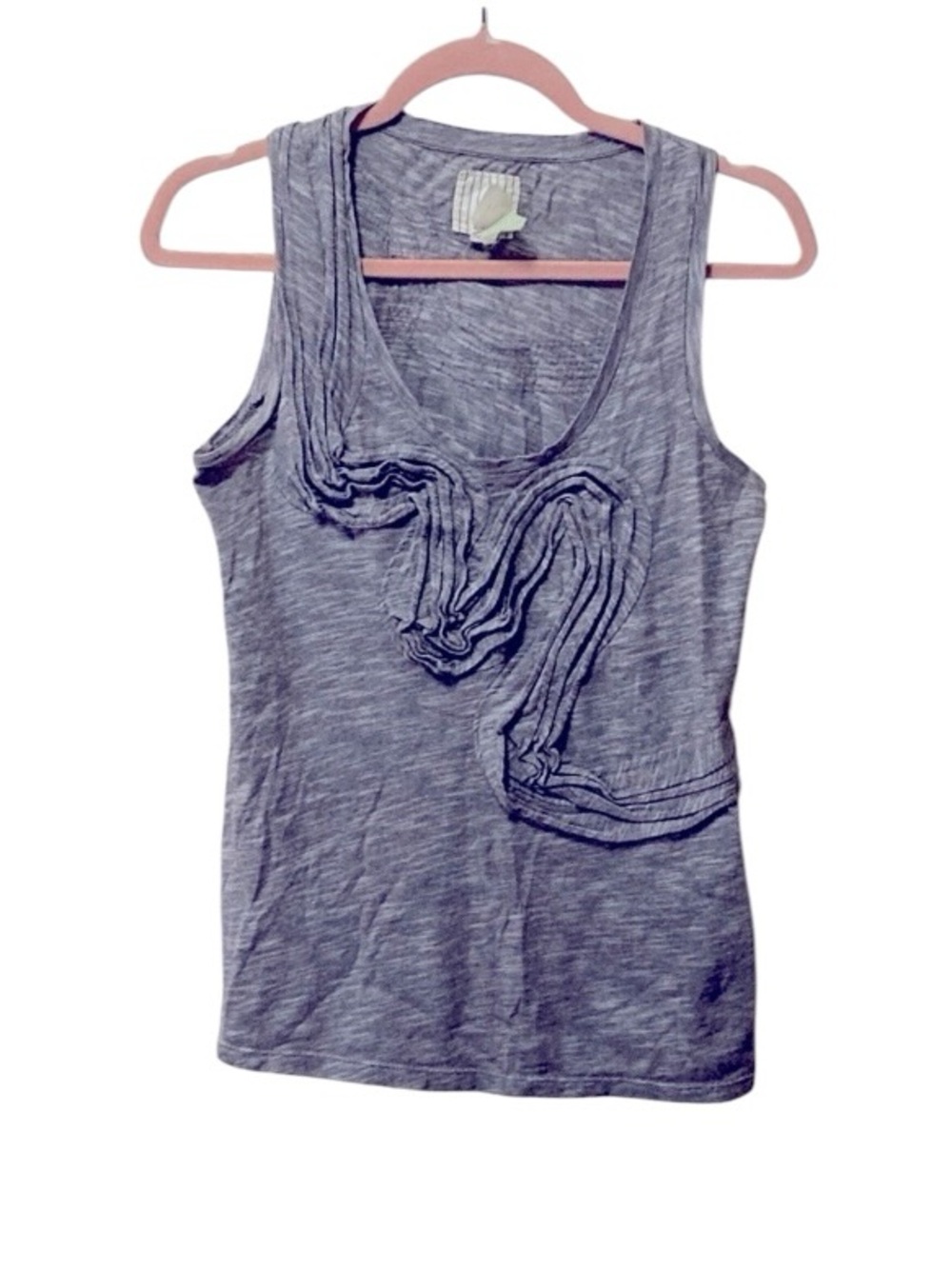 Anthropologie Little Yellow Button Winding Road Tank Blouse!